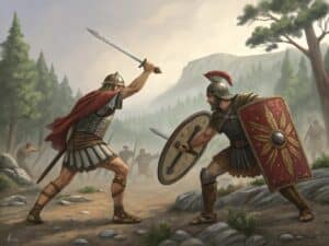 Roman Legionaries and Barbarian Conflicts Defenders of Empire on the Frontier